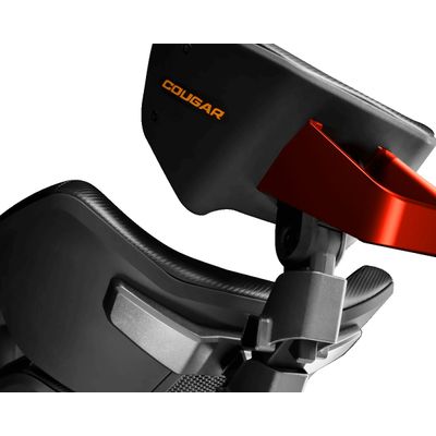 Fauteuil gamer TERMINATOR - accoudoirs réglables - appuie-tête intégré - noir