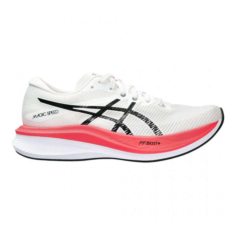 Asics MAGIC SPEED 3 - Chaussures running Femme white/black