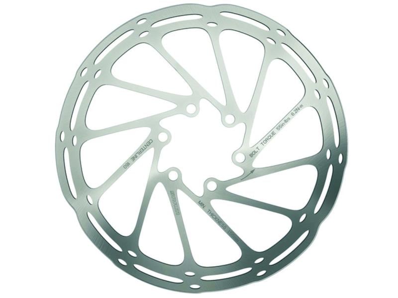 Sram Bremsscheibe CenterLine (Ø 180 mm), abgerundet Scheibenbremse