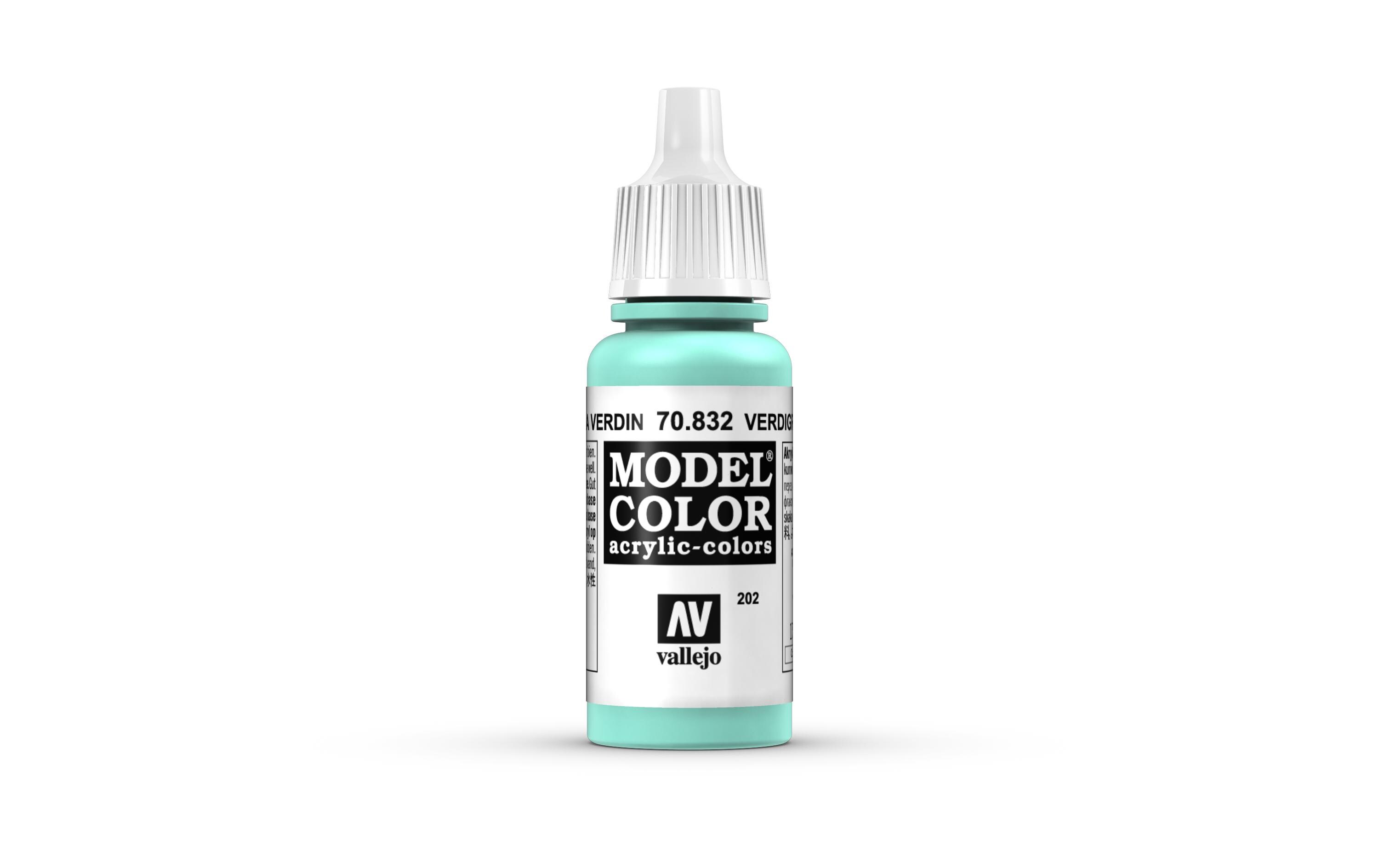 Acrylfarbe Glasur, Grünspan 17 mlModel Color Verdigris Glaze