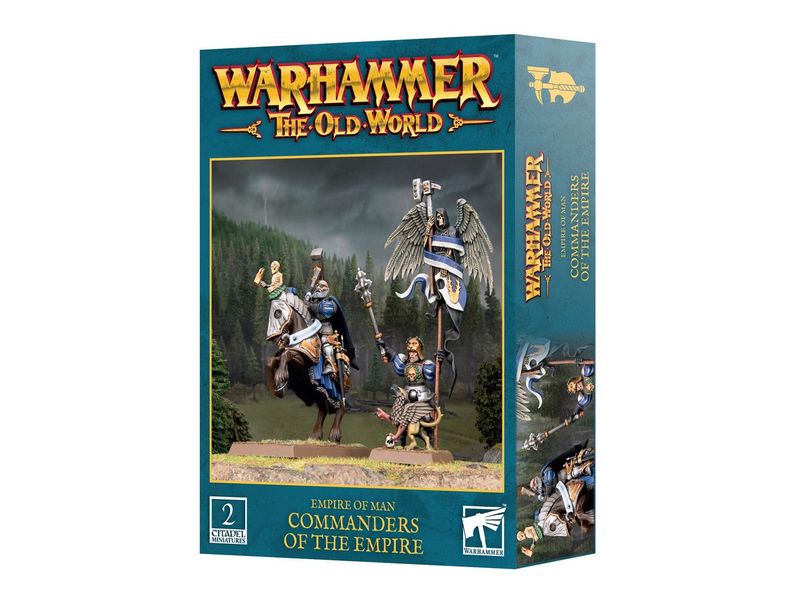 Games Workshop Warhammer Old World Empire Of Man: Commander Warhammer Old World Befehlshaber des Imperiums – Bausatz