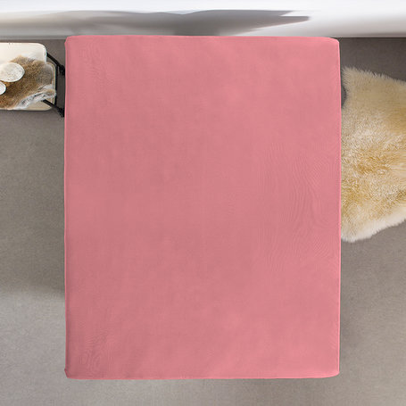 HC Dubbel Jersey Hoeslaken - Roze