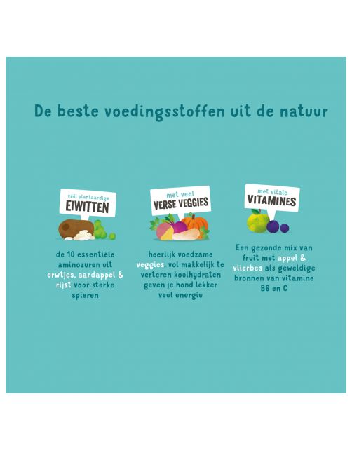 Edgard&Cooper Plantbased Adult Rode Biet&Pompoen - Hondenvoer
