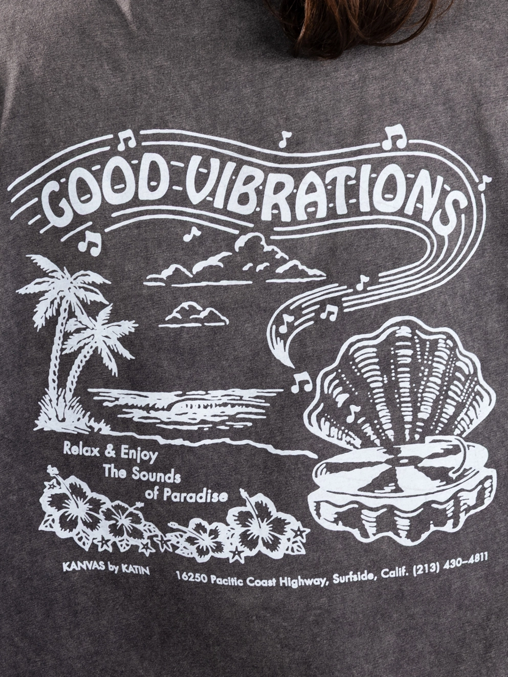 Katin USA Vibrations T-Shirt black sand wash