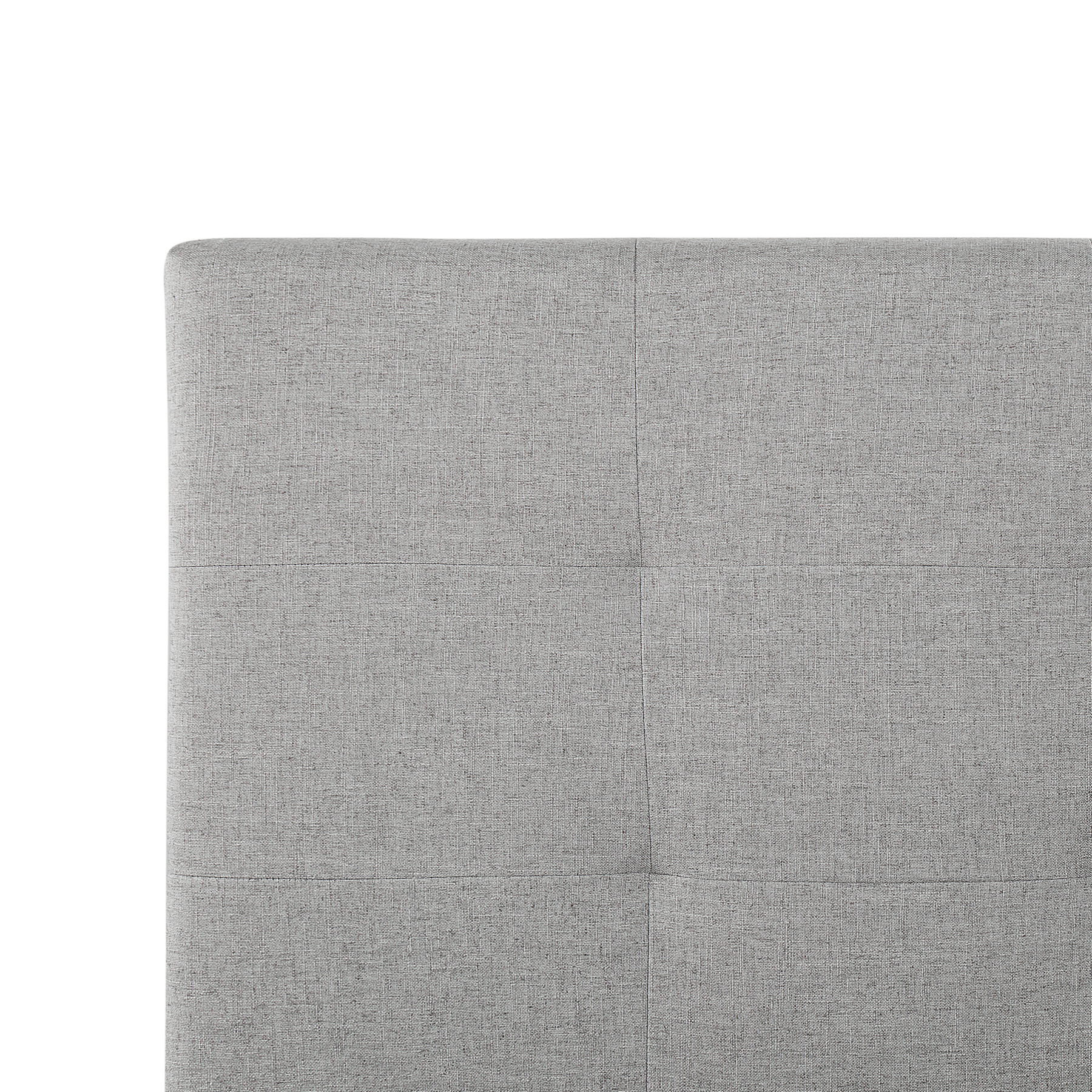 Beliani-LORIENT-Bed met opbergruimte-Lichtgrijs-140 x 200 cm-Polyester