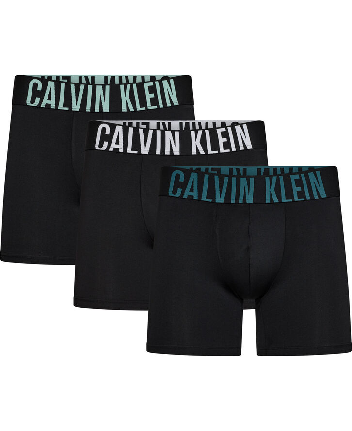 Calvin Klein BOXER BRIEF 3PK B- white, tkld gr, mediterranea lgs