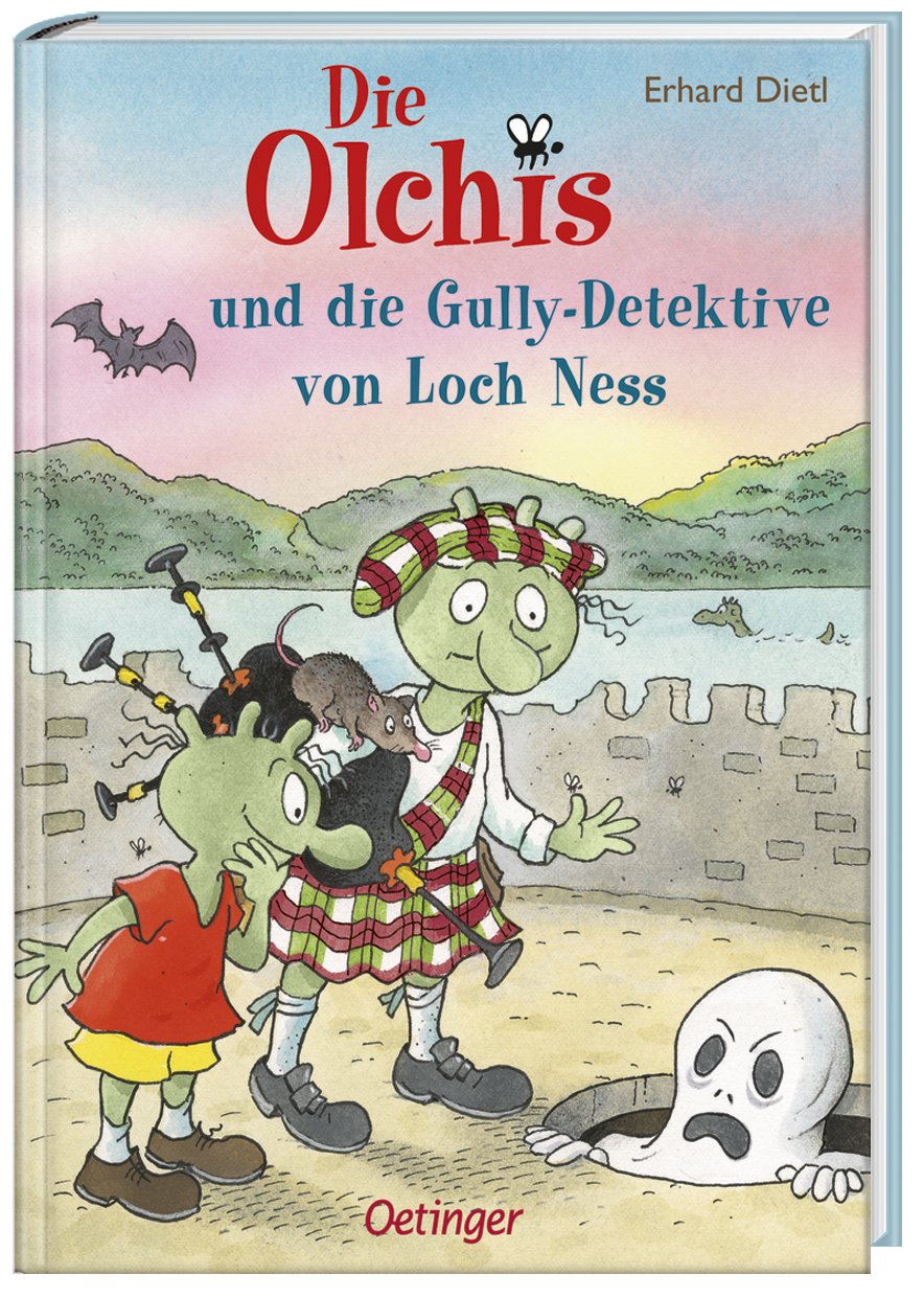 Die Olchis und die Gully-Detektive von Loch Ness / Die Olchis-Kinderroman Bd.12