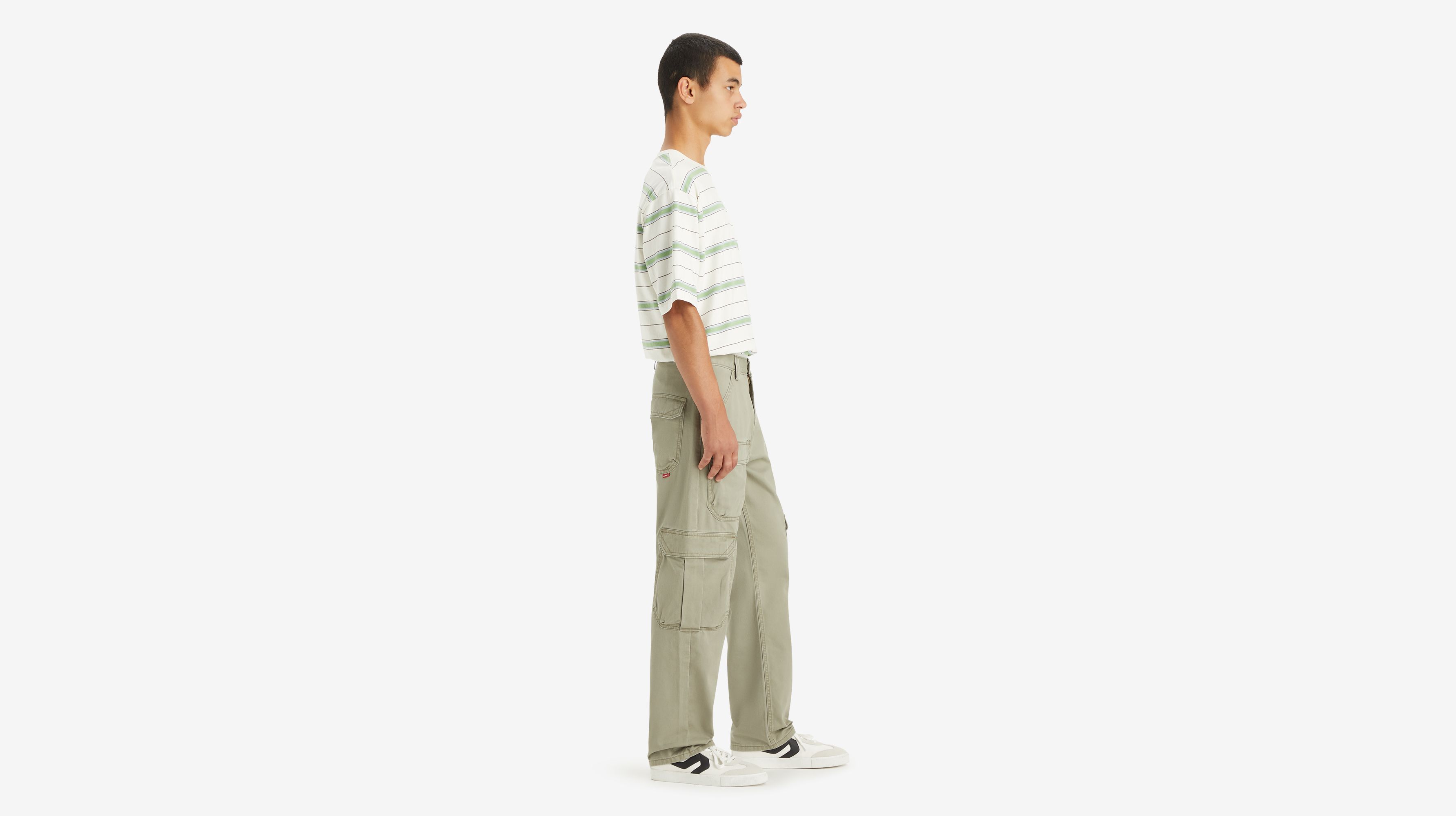 Pantalon Stay Loose Cargo - Vetiver Twill - Neutral