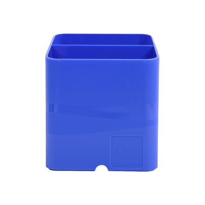 Exacompta Pen-Cube - Pot à crayons bleu glacé