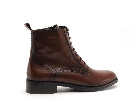 Dorking boots bottine plates femme d8343su marron
