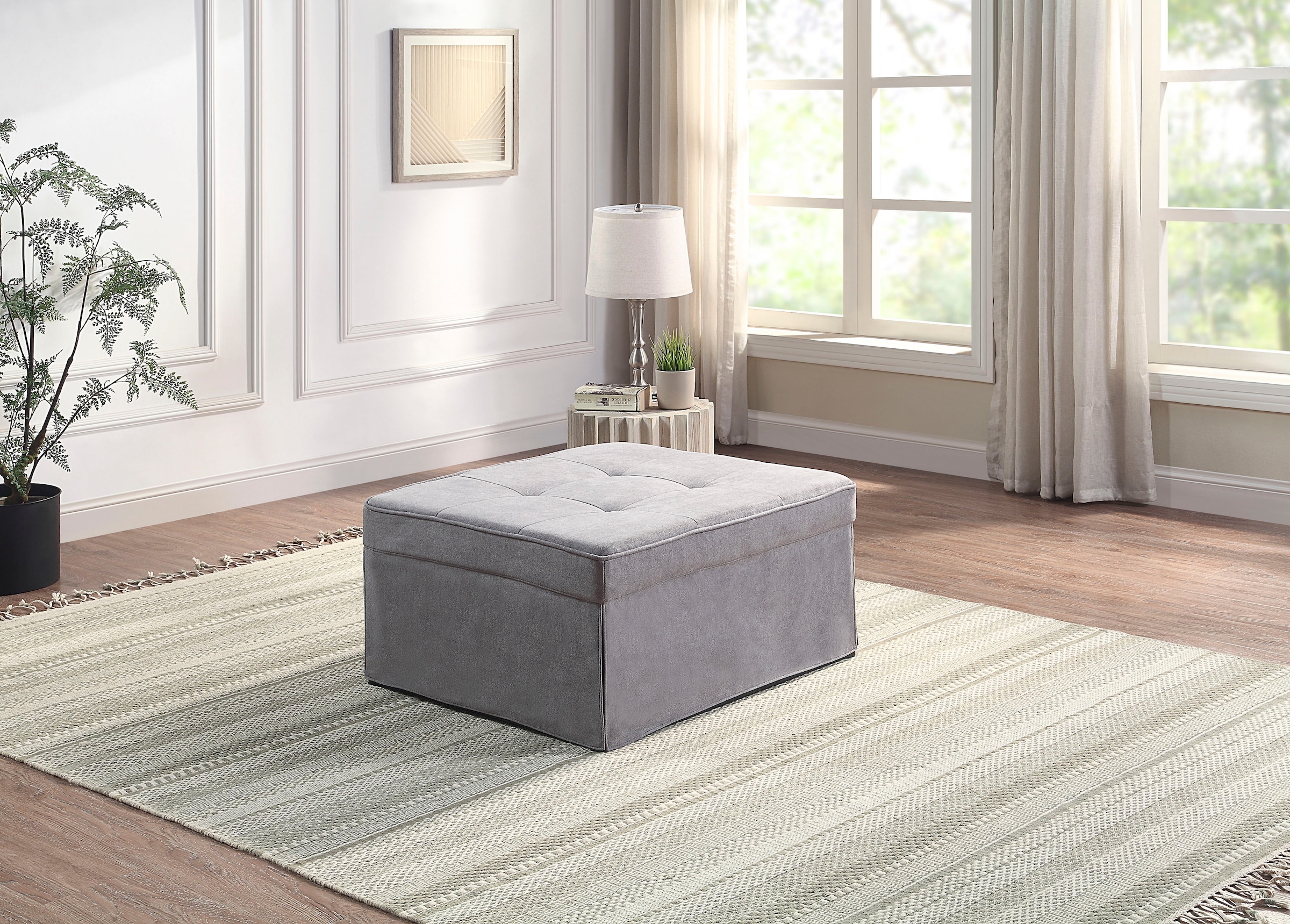 ATLANTIC home collection Schlafsofa »Finn« wandelbar zum Loungesessel, Relaxliege und Gästebett, inkl. Kissen