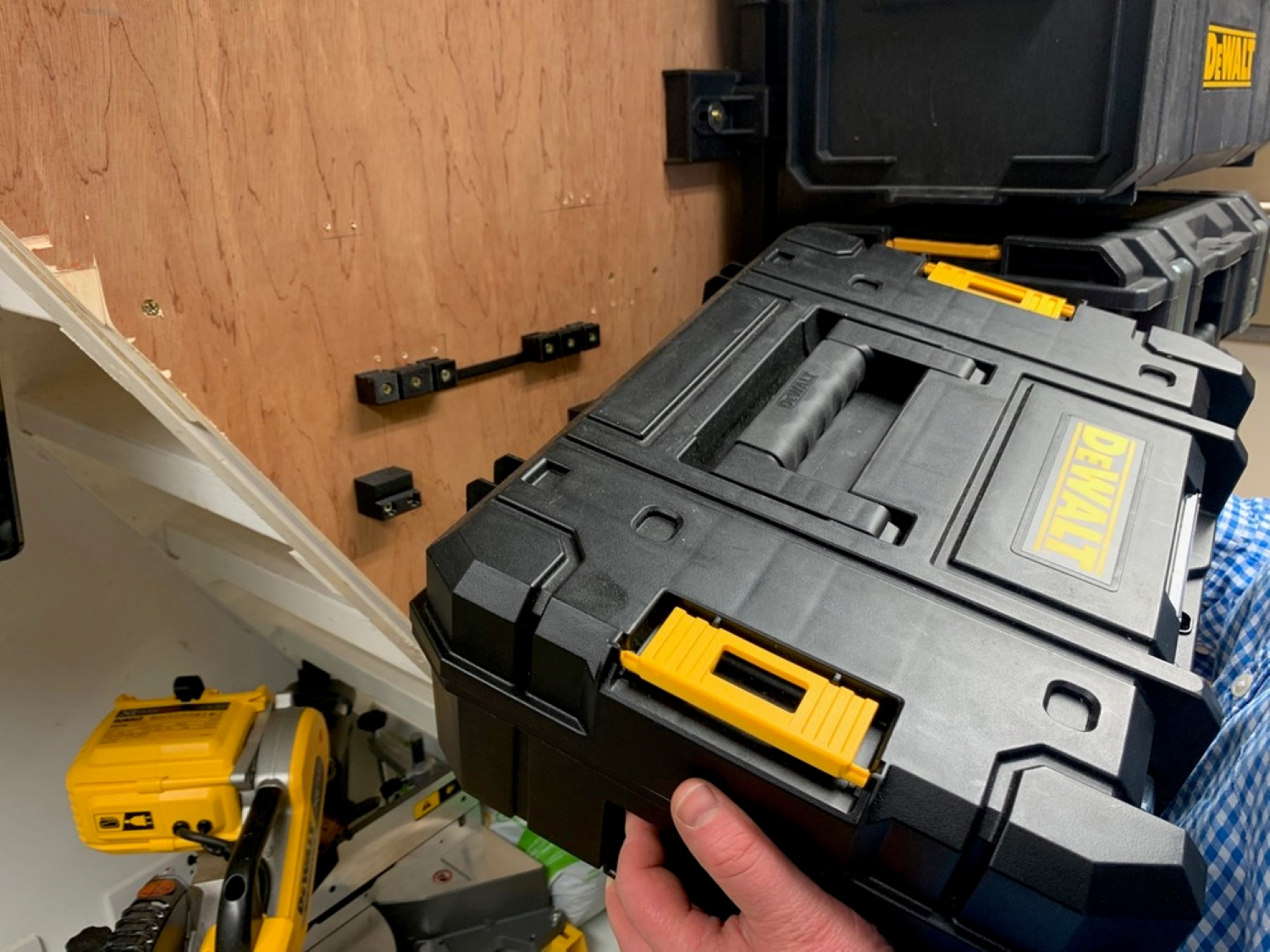 StealthMounts OM-STAK-3 gereedschapskistbevestigingen voor Dewalt T-STAK - 3 stuks