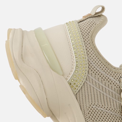 Mexx North Sneakers beige Textiel