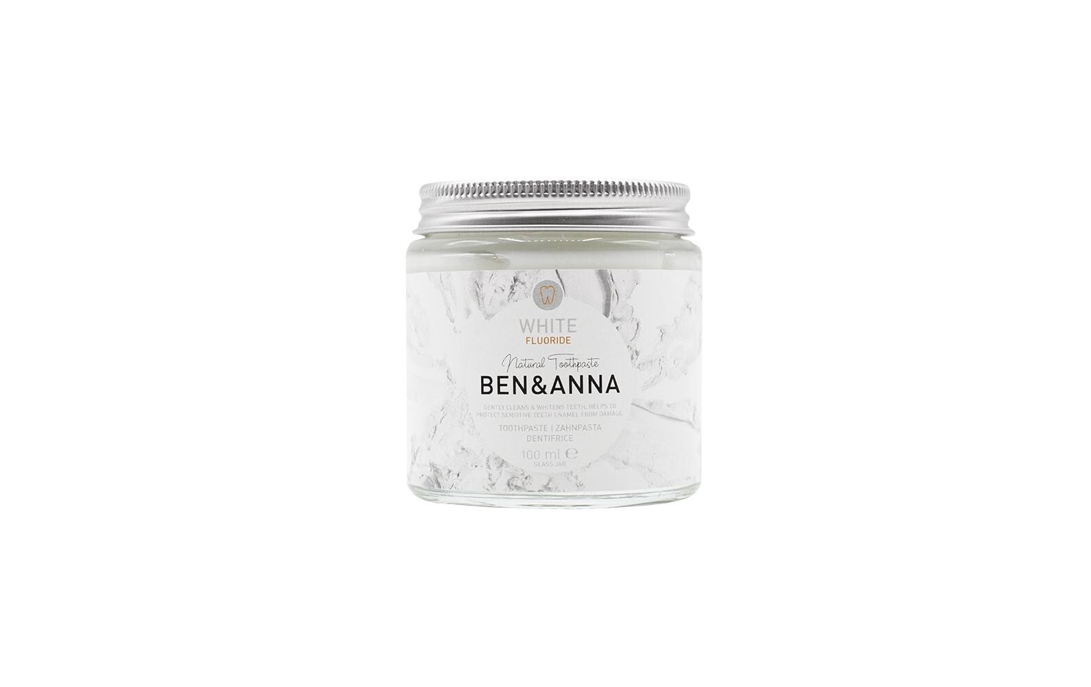 Zahnpasta White Fluor 100 mlNatürliche Zahnpasta mit Fluor für strahlend weisse Zähne