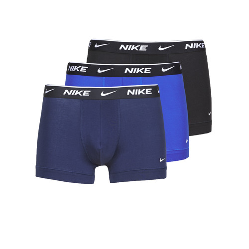 Nike - EVERYDAY COTTON STRETCH X3 - Noir / Marine / Bleu