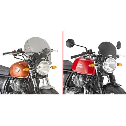Kit de fixation Givi pour bulle 100AL, 100ALB, 140A, 140S - Noir