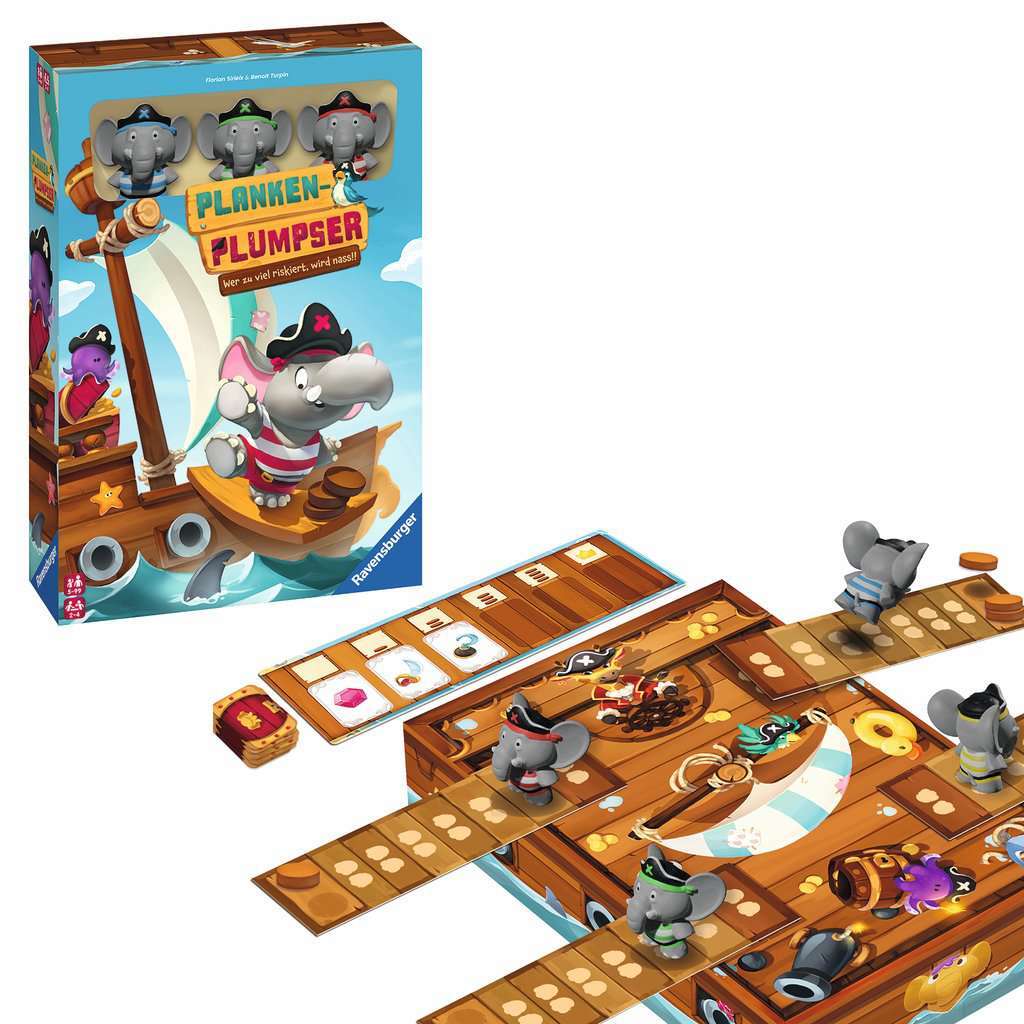 Ravensburger Spiel Planken-Plumpser