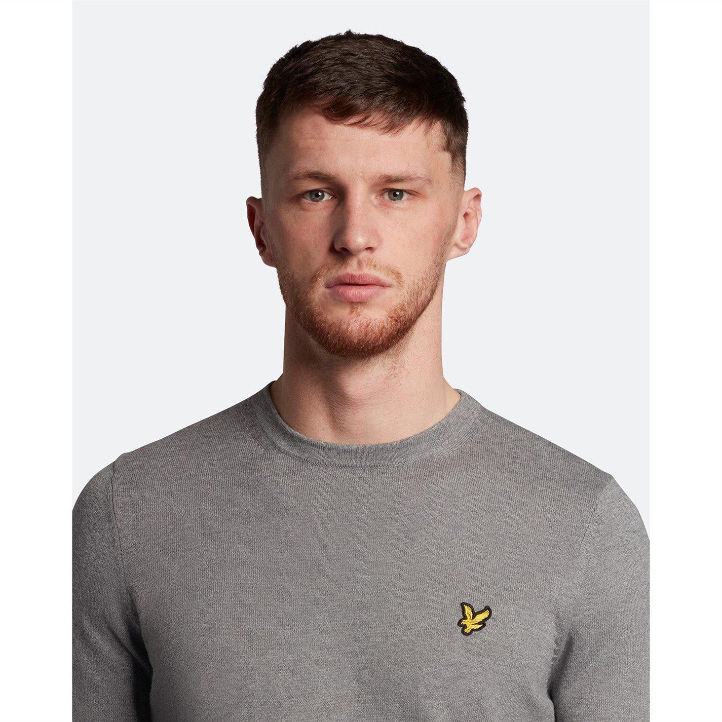 Lyle and Scott Merino Crew Knit Sweater