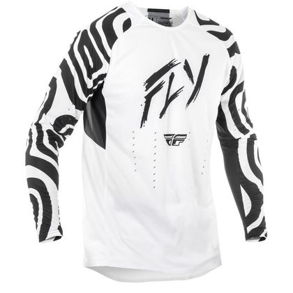 Maillot cross Fly EVOLUTION DST - ABYSS LE 2025 - Blanc / Bleu