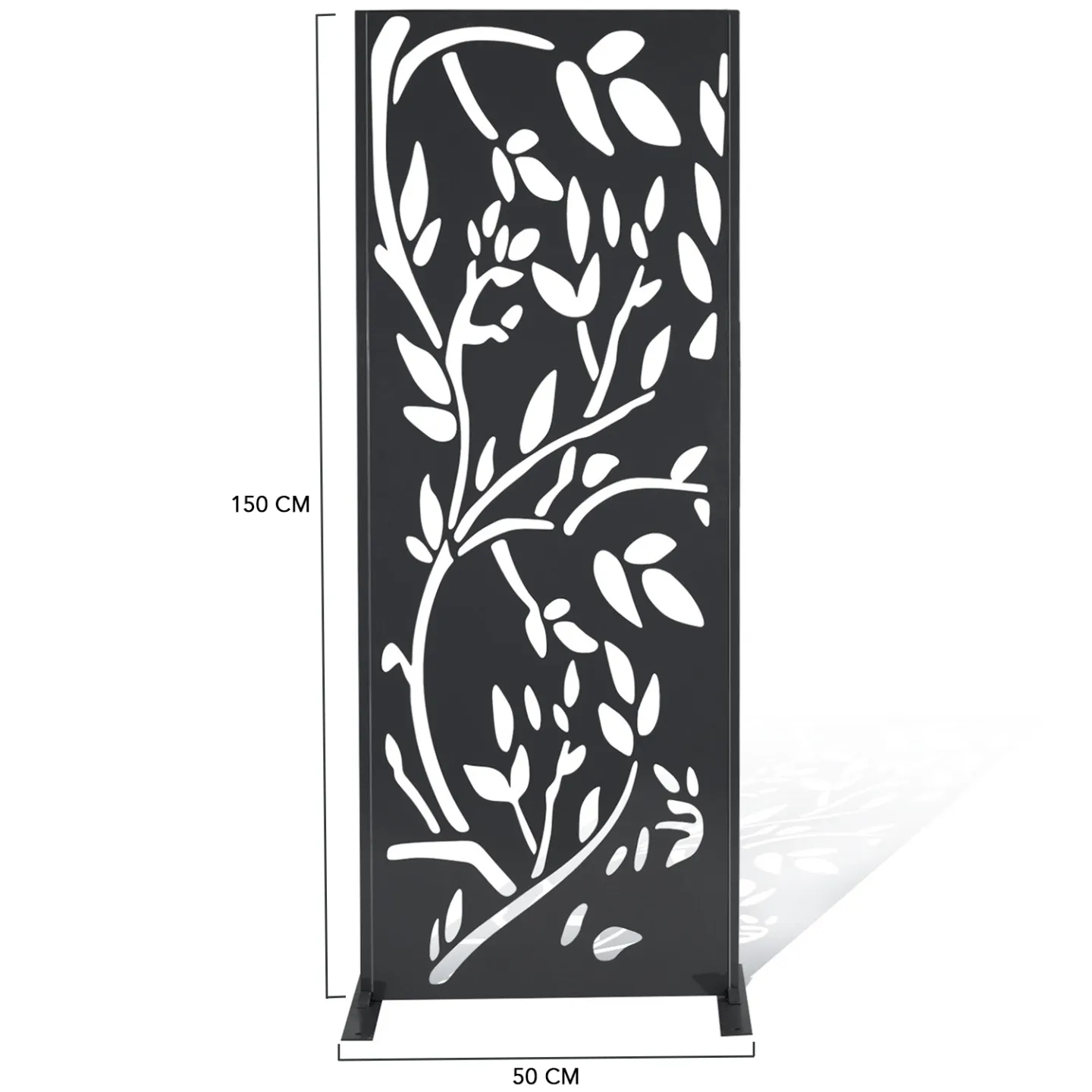 Panneau décoratif universel 150 x 50 CM LIS gris
