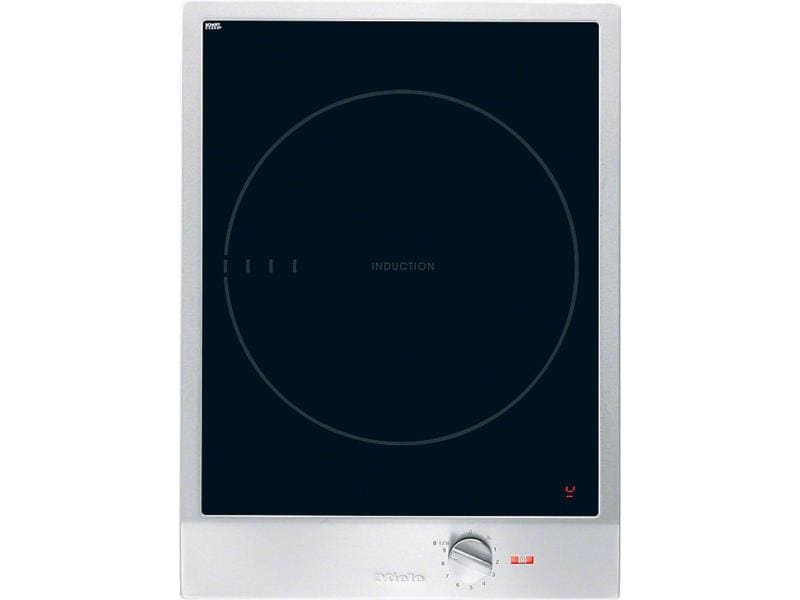 Miele Glaskeramik-Kochfeld CombiSet CS 1221-1 l Edelstahl Glaskeramik-Kochfeld mit 1 Herdplatten