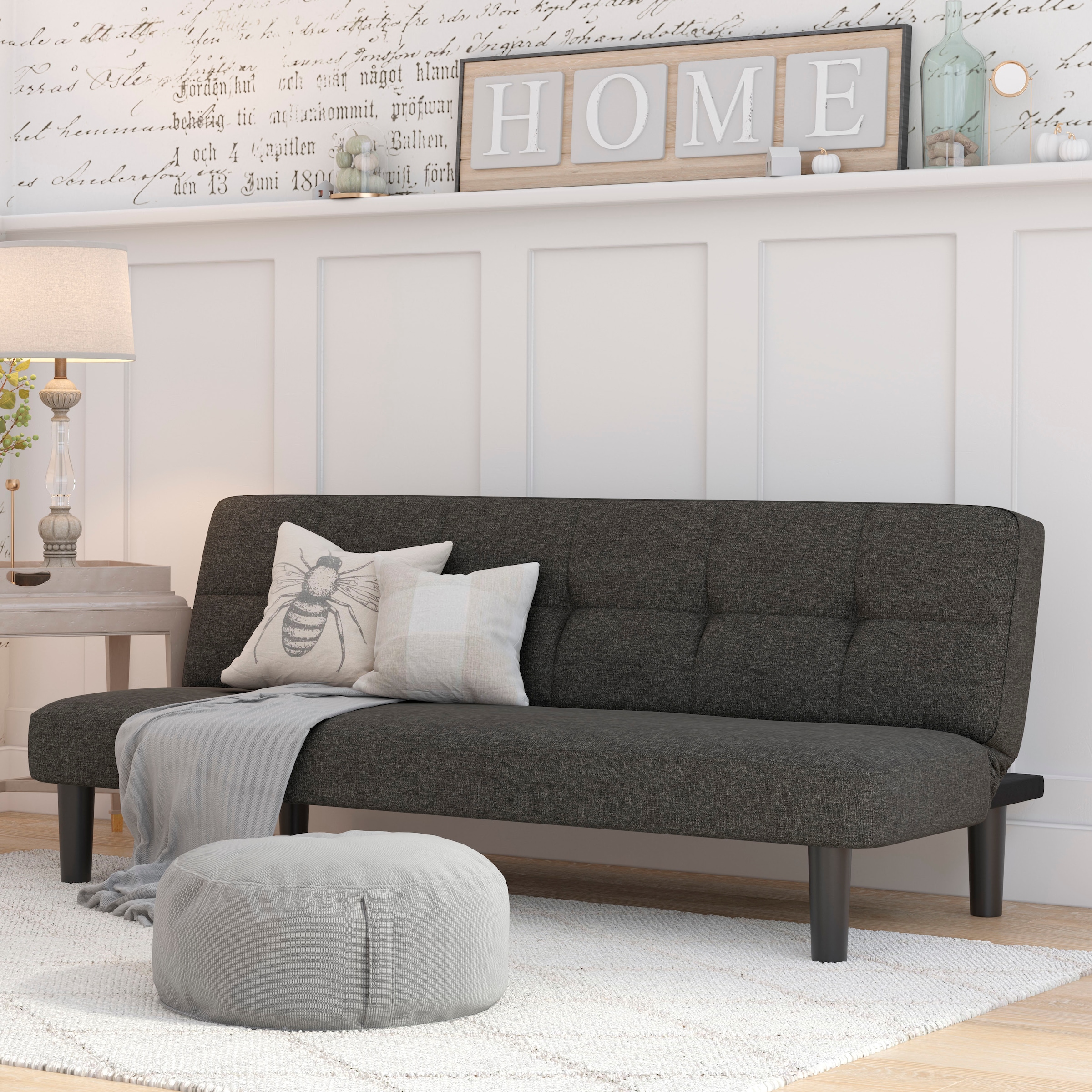Dorel Home Schlafsofa »Alby« verschiedene Farbvarianten erhältlich, Sitzhöhe 36 cm, Breite 90 cm