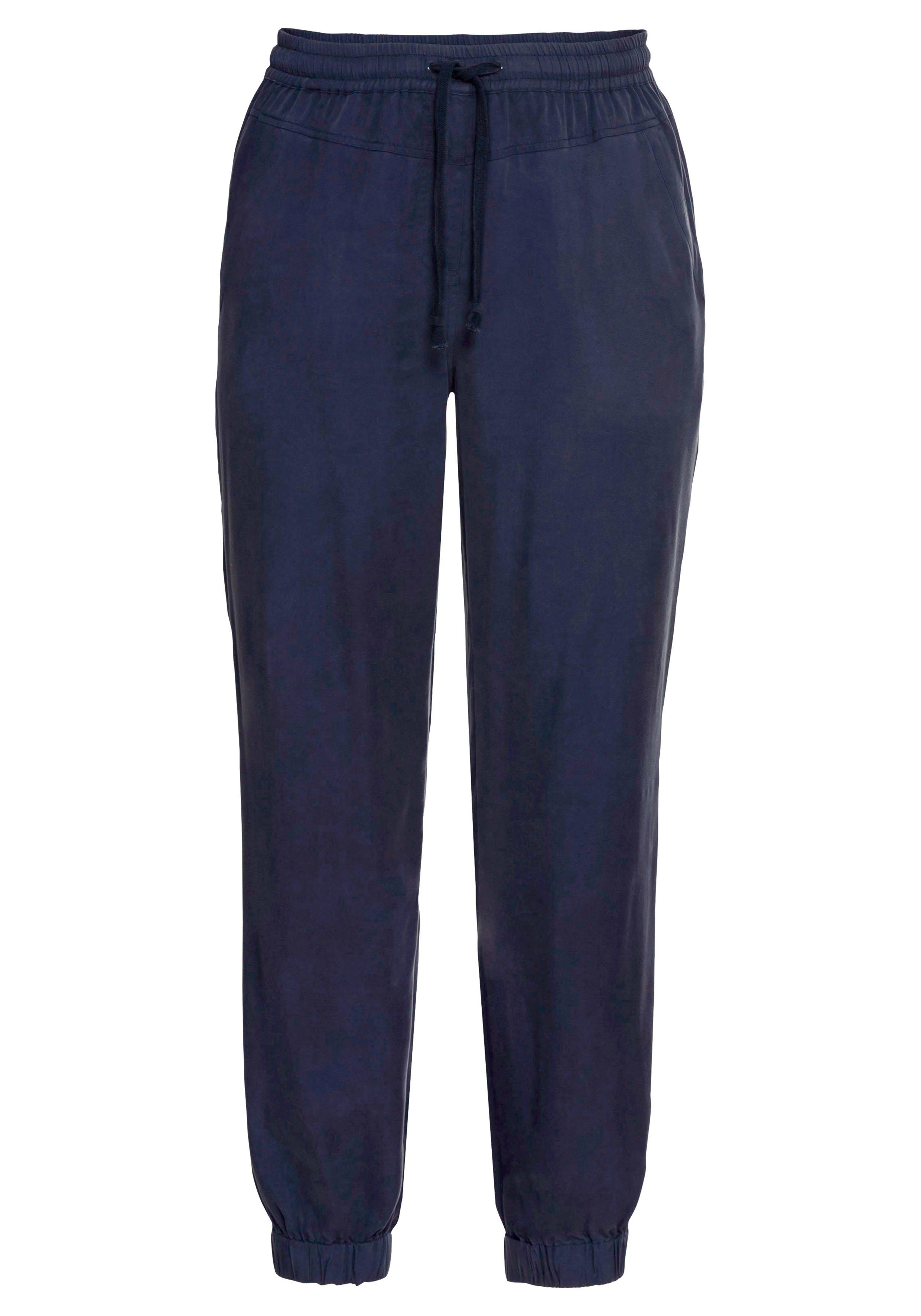 Joggpants mit elastischen Bündchen