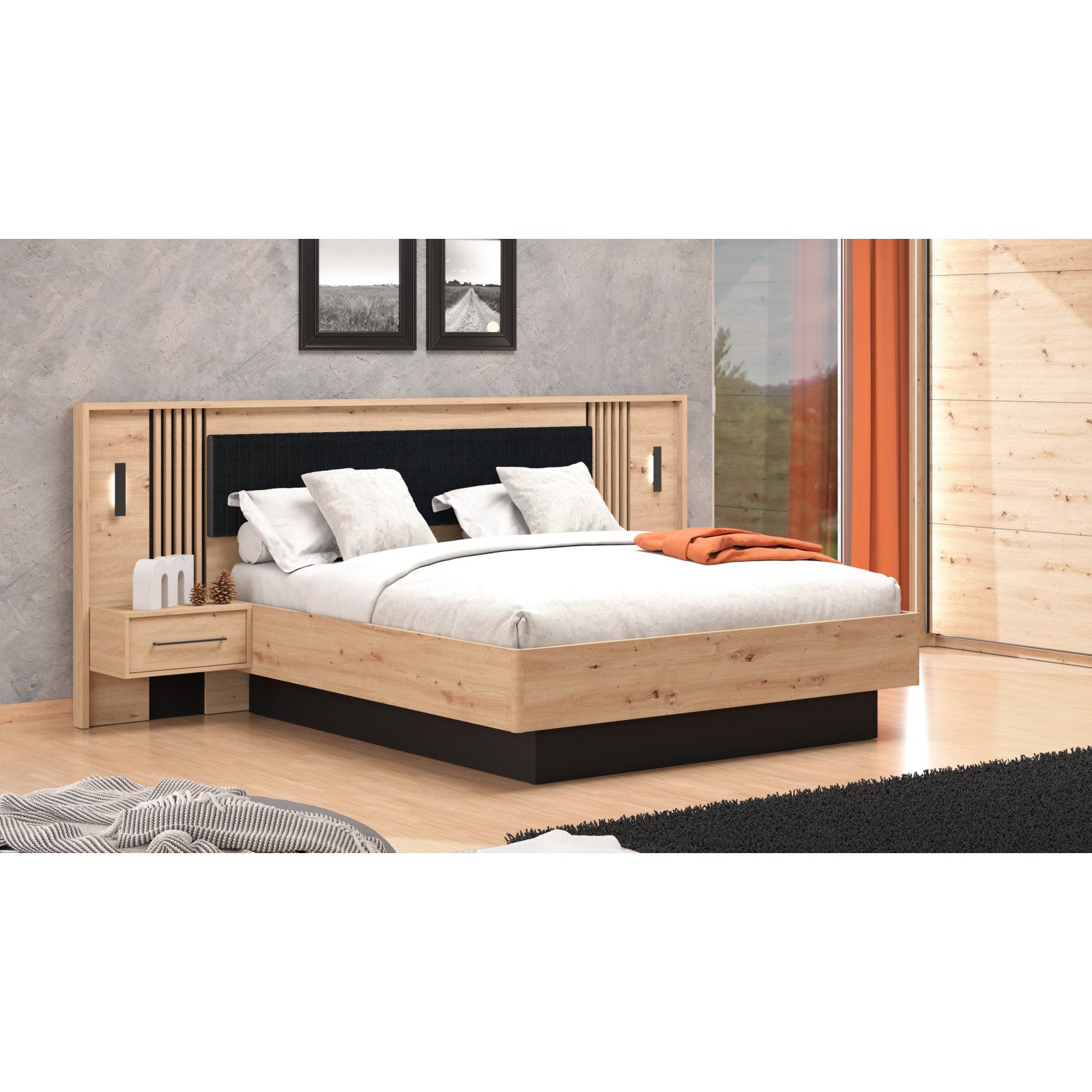 Bett Ascalon Plus null, artisan