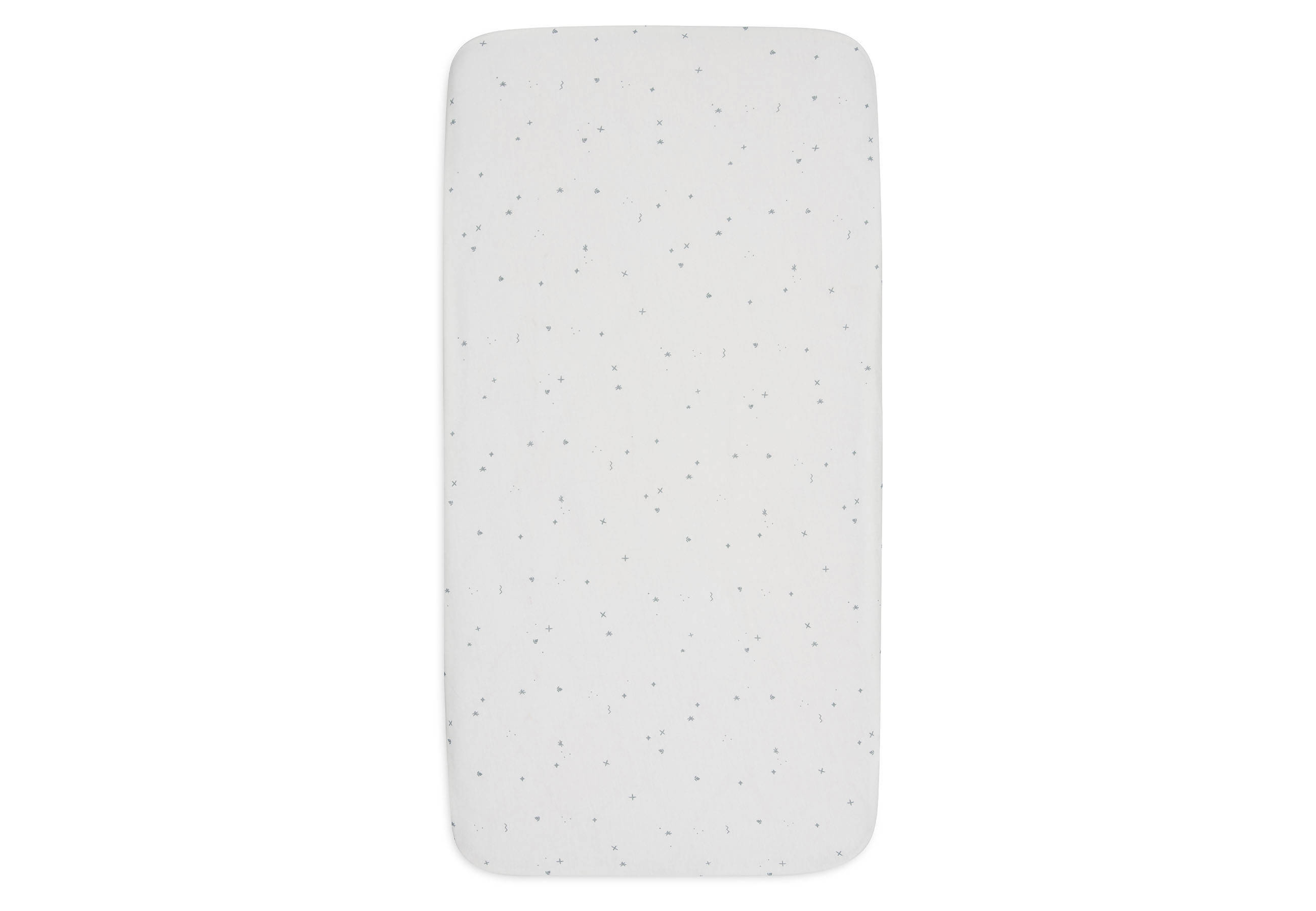 Jollein jersey ledikant hoeslaken Twinkling - Sea Green (140x70 cm)