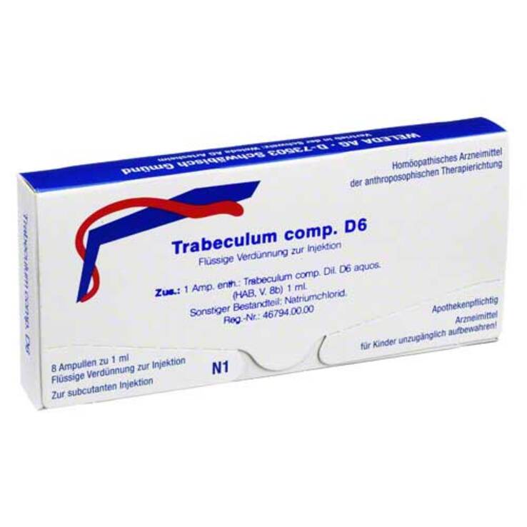 Trabeculum comp. D 6 Ampullen, 8 St