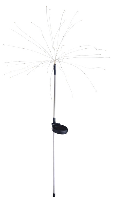 Lystræ med solceller 10 x 70 cm - Garden