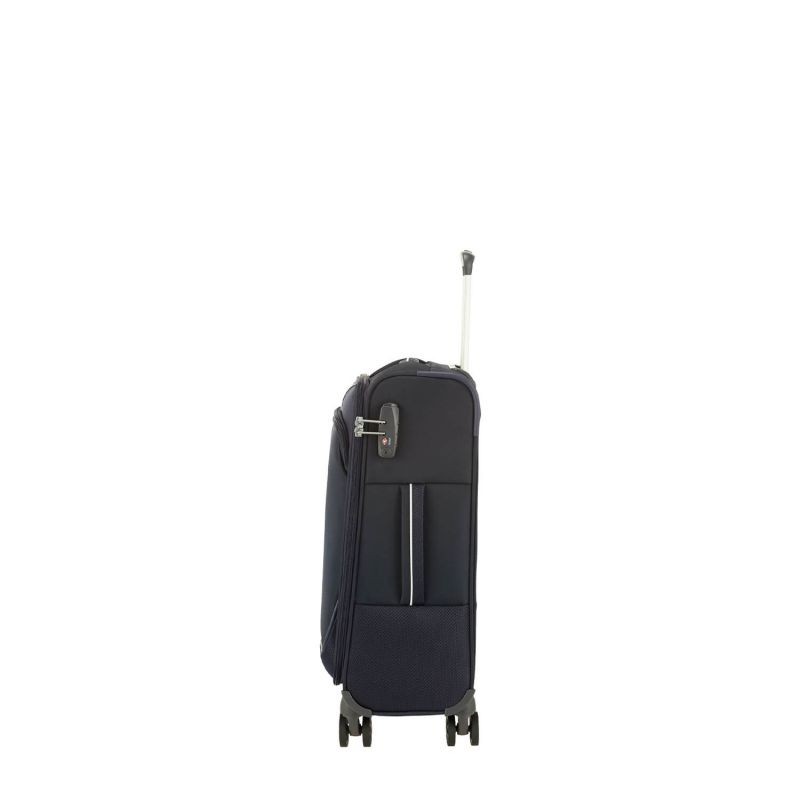 Valise cabine souple PopSoda 55 cm Bleu foncé