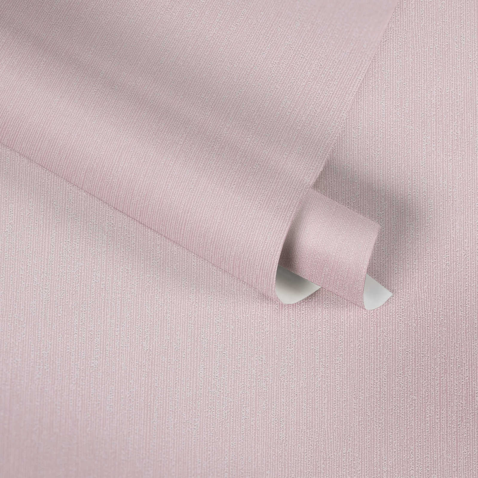 Vliestapete FLAVOUR - rosa - Uni - 10 Meter