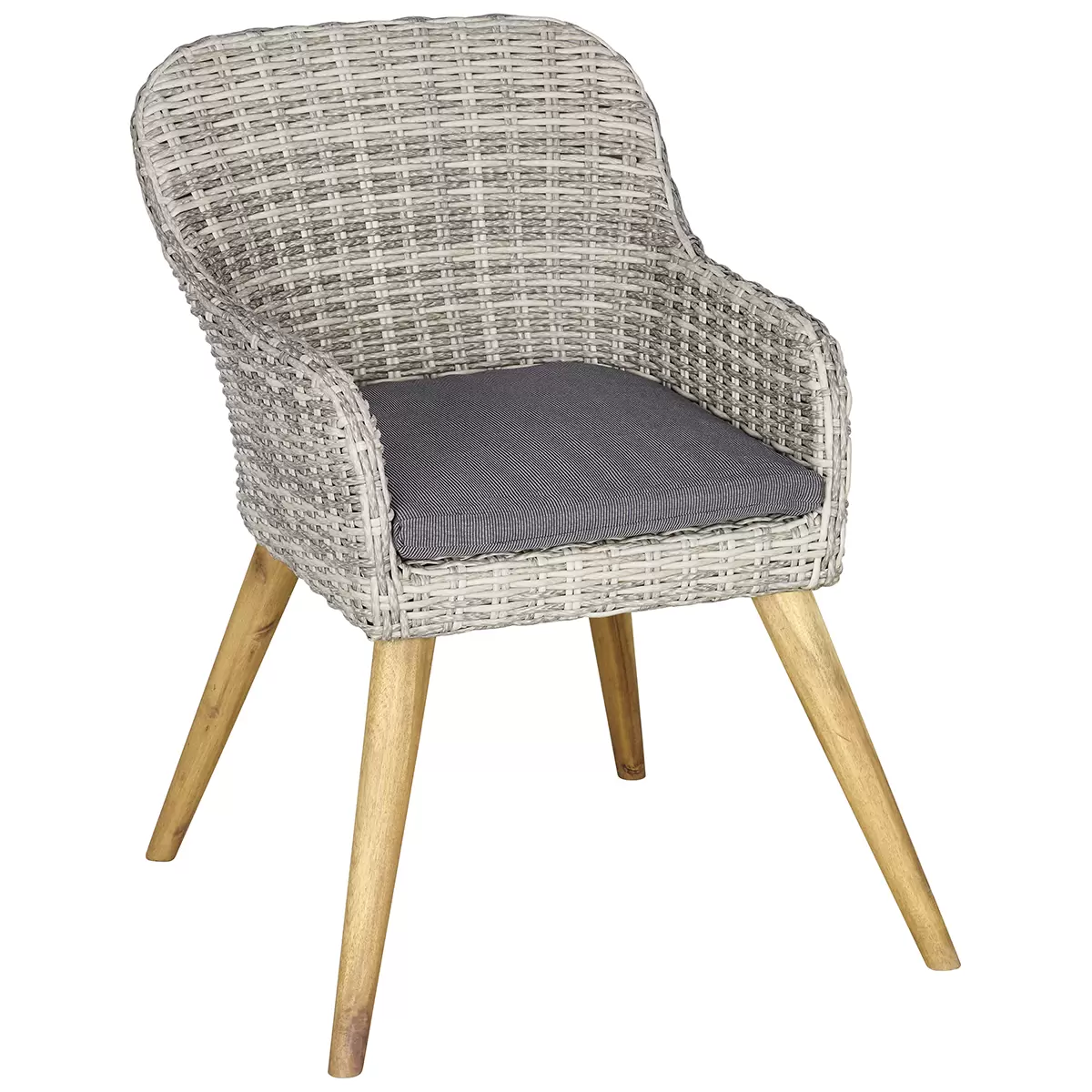 Beldano Gartengarnitur Oslo 7-teilig braun,hellbraun,natur