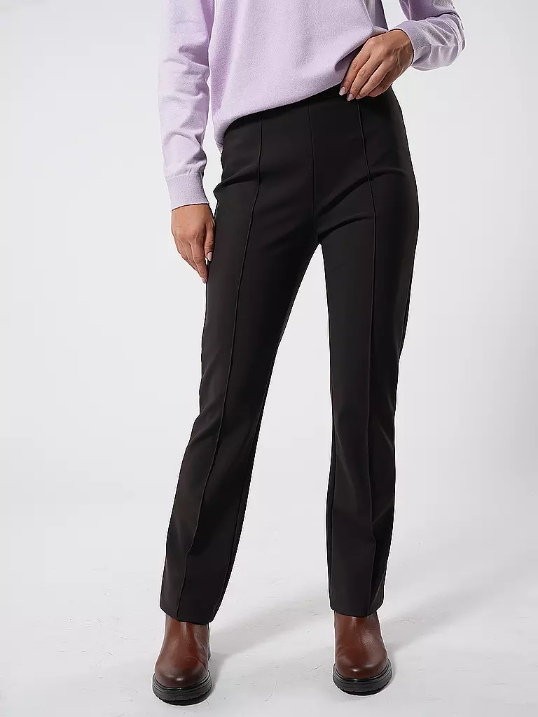 RAFFAELLO ROSSI Hose Flared Fit 7/8 MACY braun