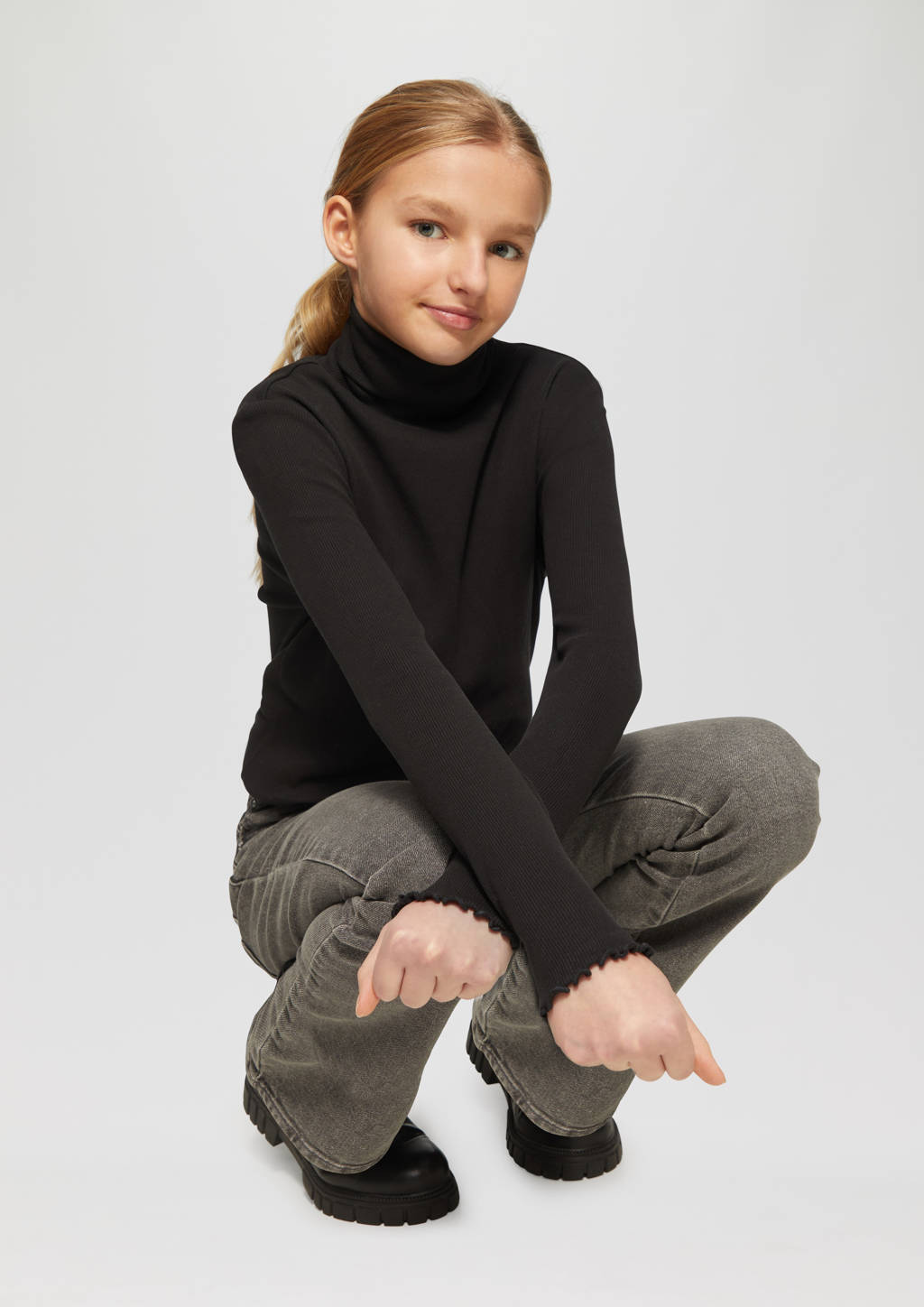s.Oliver longsleeve zwart