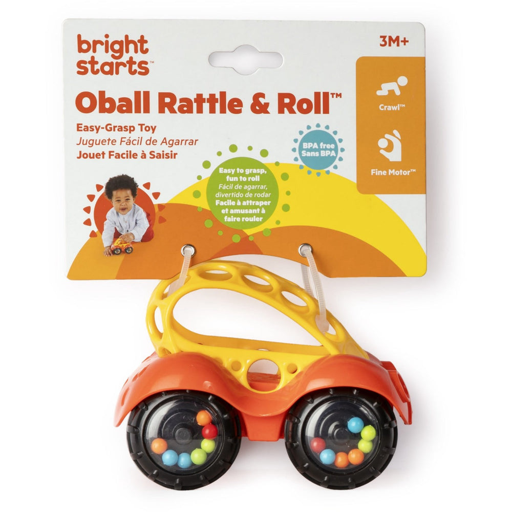 Køb Bright Starts Red Legetøj Bil Rangle & Roll Buggie™