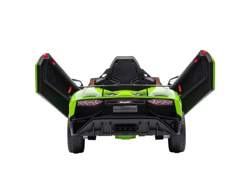 Elbil Lamborghini Aventador, 12V, limegrøn NORDIC PLAY Speed (805-794)
