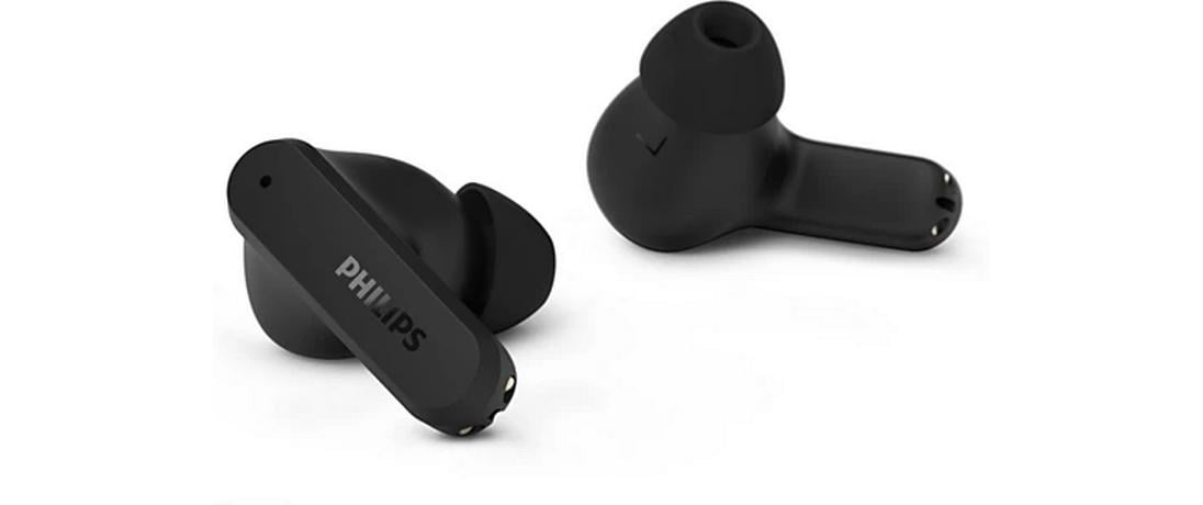 True Wireless In-Ear-Kopfhörer TAT2000BK/00 SchwarzTrue Wireless In-Ear-Kopfhörer mit Bluetooth, Mikrofon und Ladecase