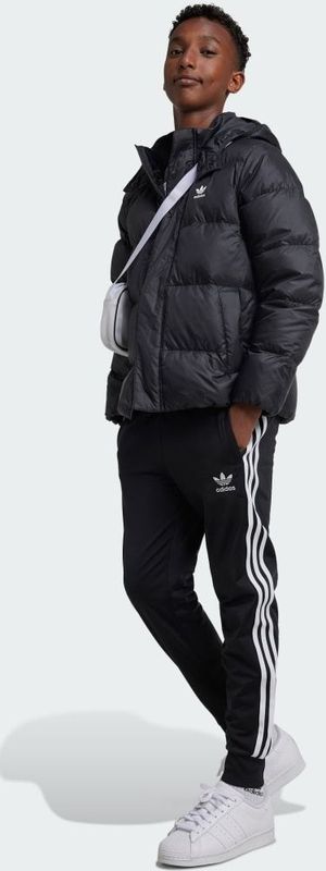 Adidas - Adicolor Down Jacket - Jack - Zwart - 100% Gerecycled Nylon