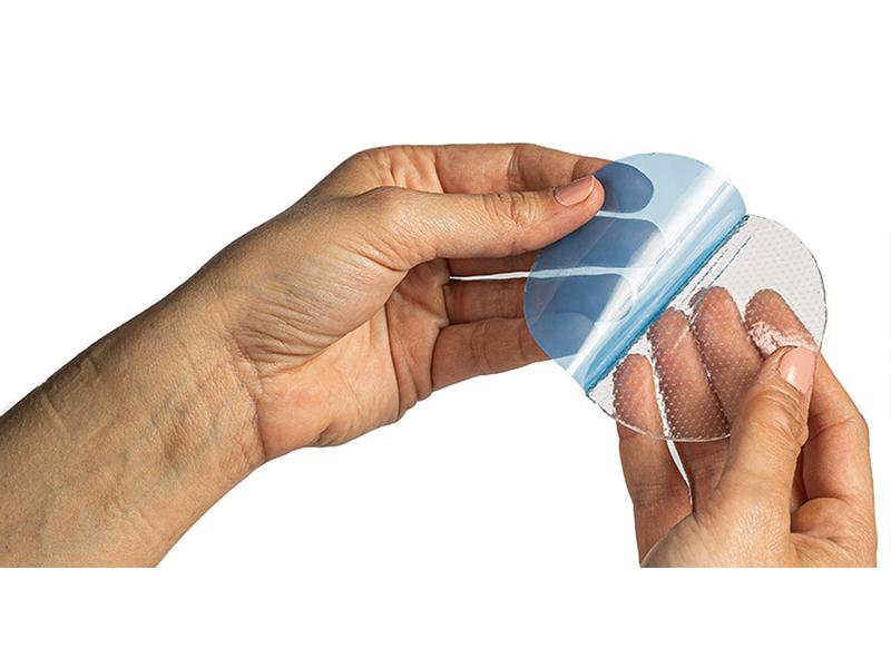 2Toms Skin on Skin Hydrogelpflaster Ø 7.6 cm, 48 Stück Hydrogelpflaster