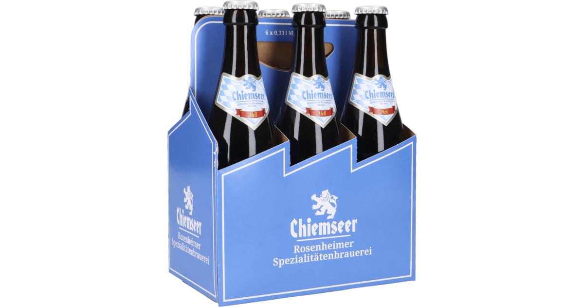 Chiemseer Hell Tray 6x 0,33 Liter (Mehrweg)