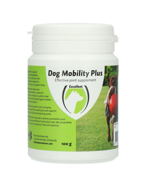 Excellent Dog Mobility Plus - Voedingssupplement - Gewrichten - Spieren - 100 g