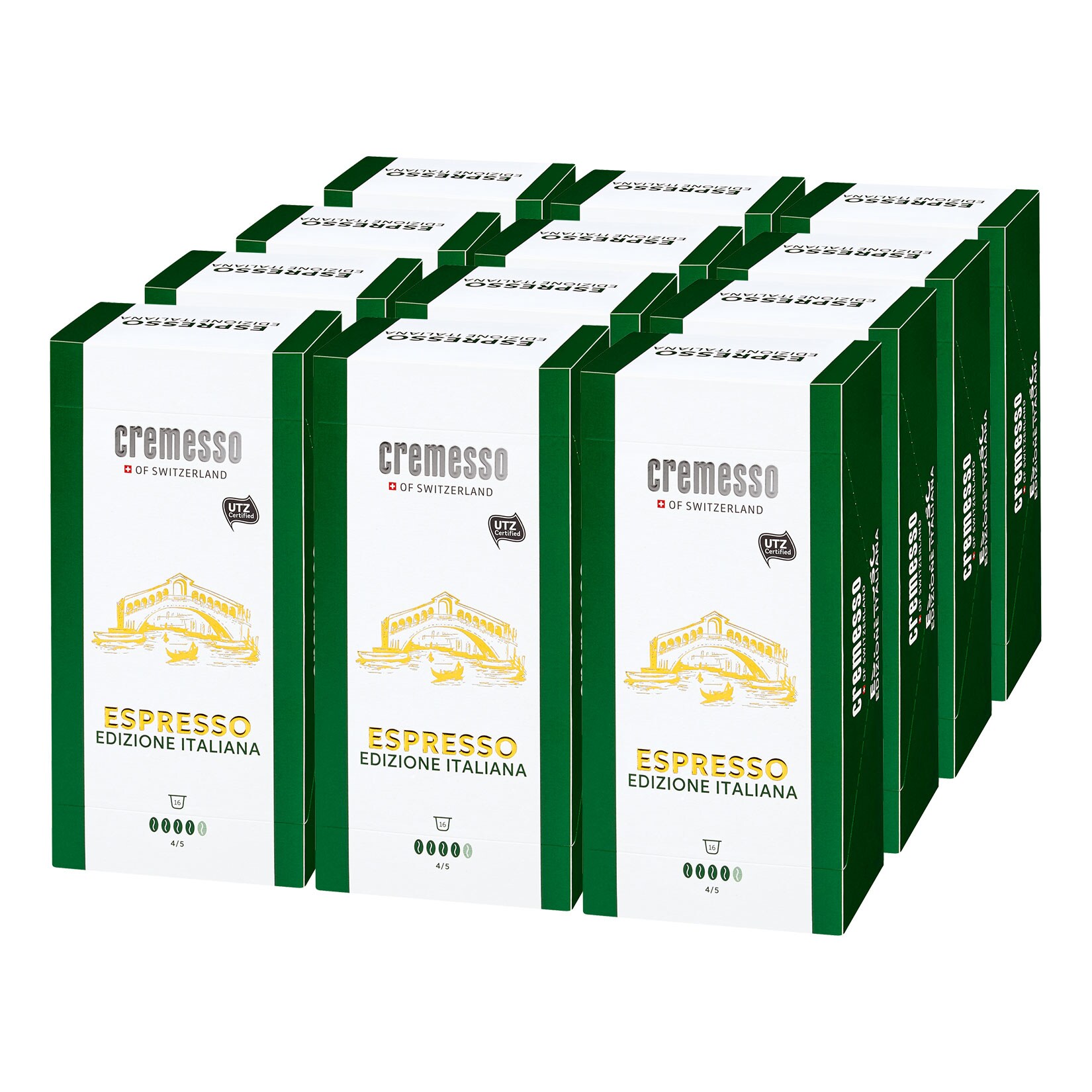 Cremesso Edizione Italiana Espresso 16 Kapseln 96 g, 12er Pack