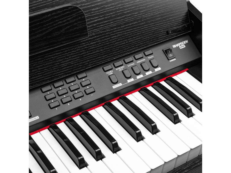 MAX Keyboard RhapsodyDP61 61-Tasten-Keyboard/Digitalpiano mit Möbelständer