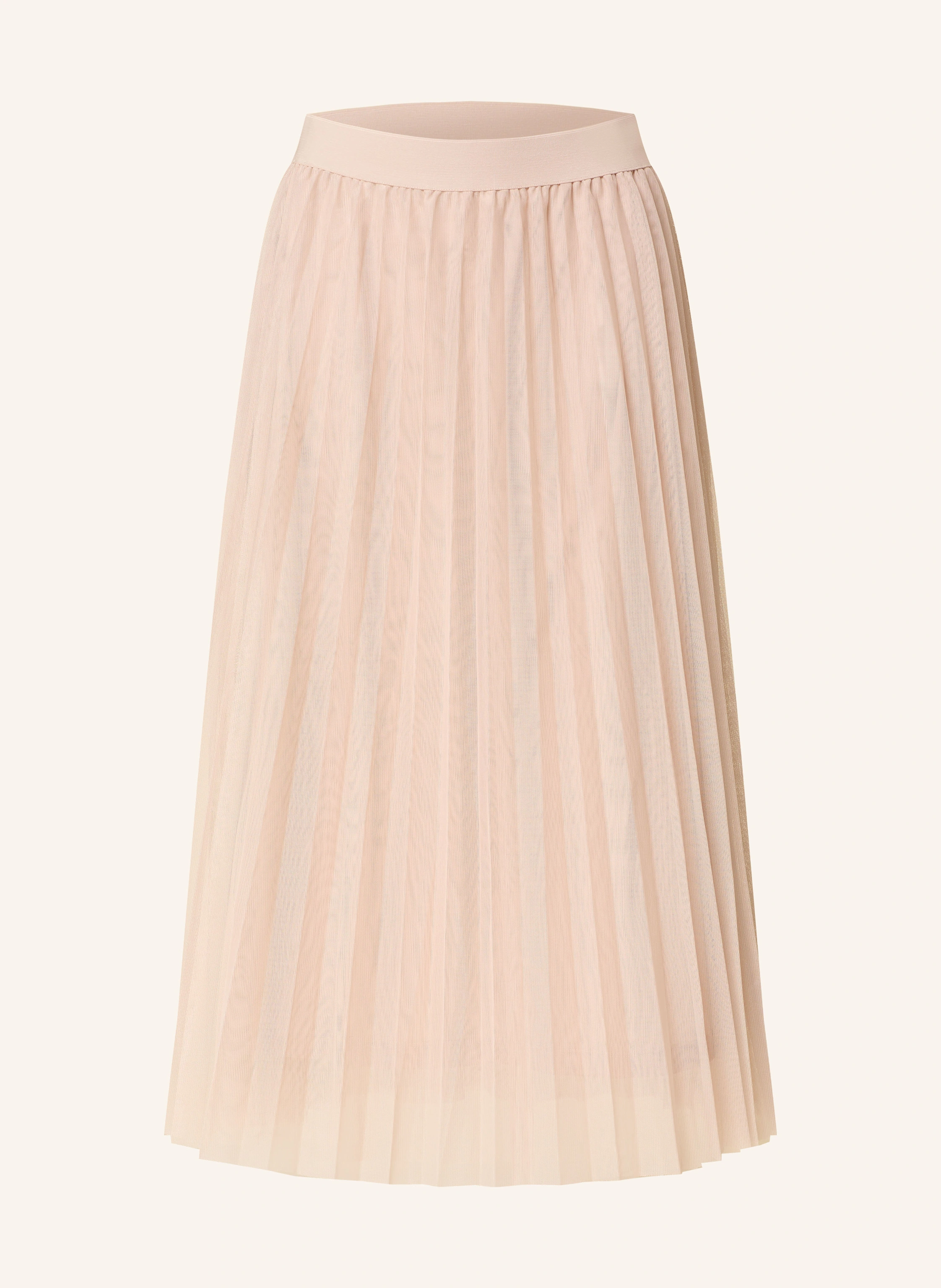 BETTY&CO Plisseerock aus Mesh