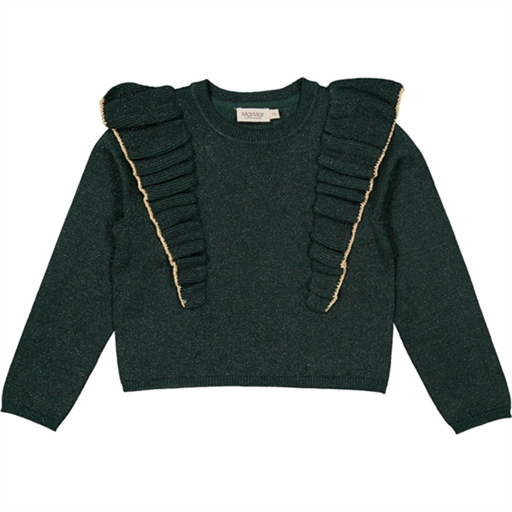Dark Leaf Glitter Taya Strik - MarMar → Luksusbaby.dk