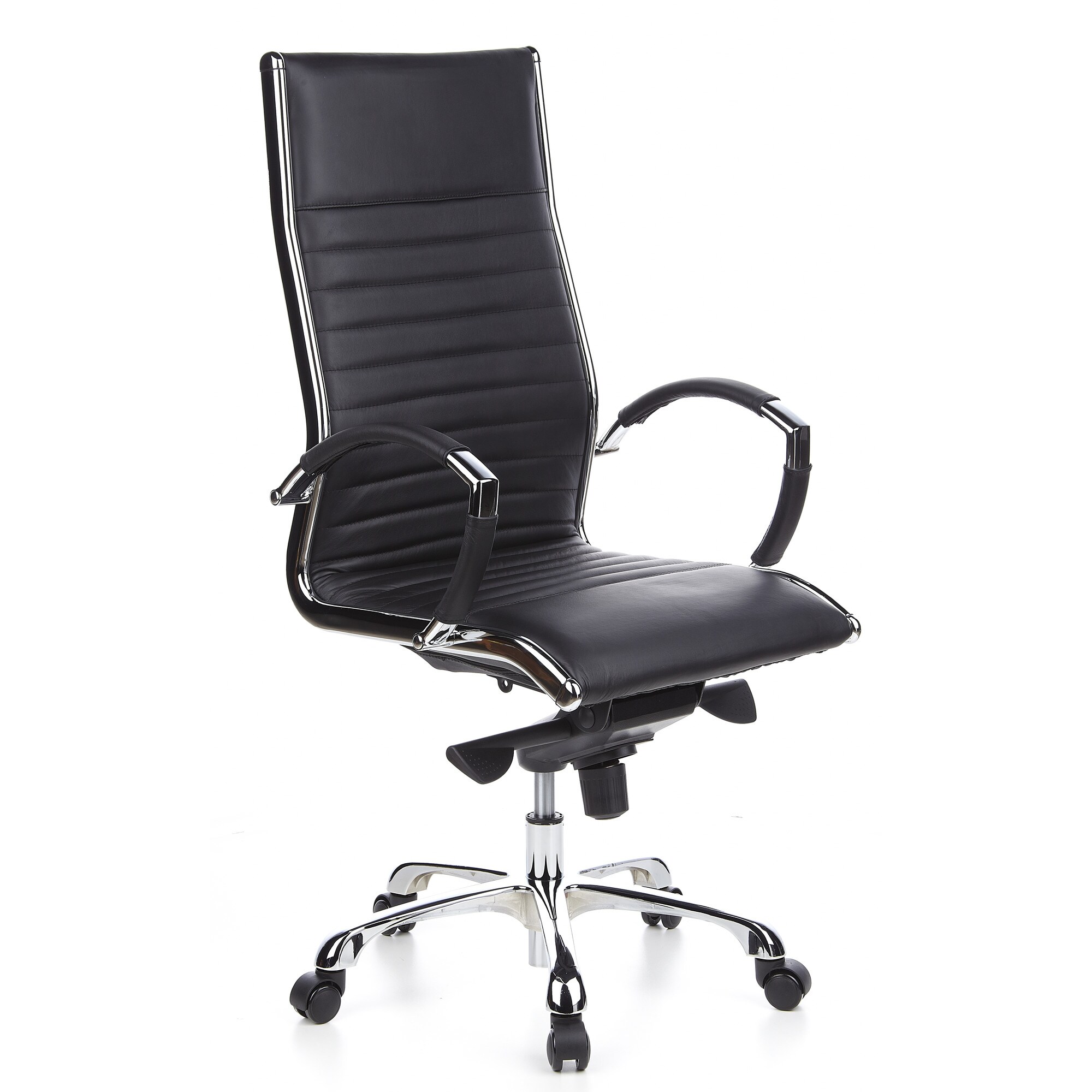 Profi Chefsessel PARMA 20 Leder mit Armlehnen hjh OFFICE