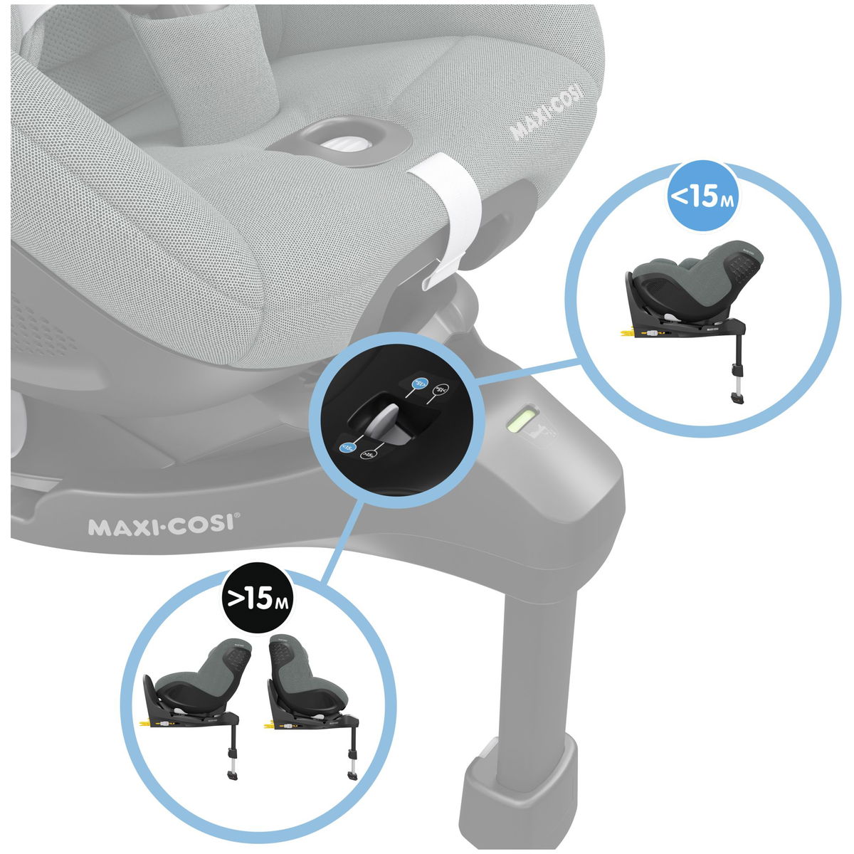 Maxi CosiMaxi Cosi   Mica 360 Pro Authentic grau