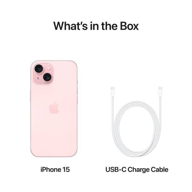 iPhone 15 – 5G smartphone 128GB Pink